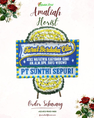 Papan Bunga Duka di Sindur