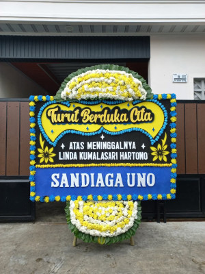 Papan Bunga Duka di Sindur