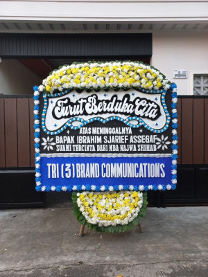 Papan Bunga Duka di Sindur